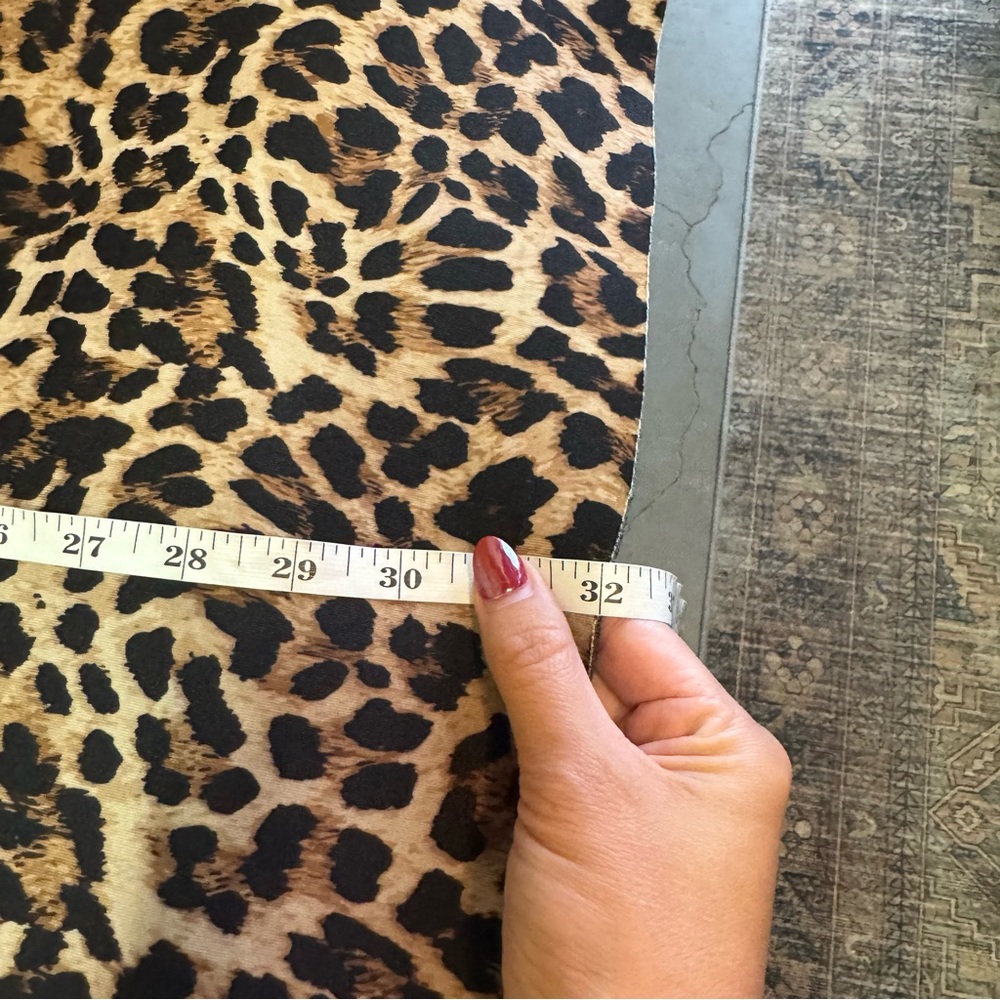 NWT Anthropologie Dhruv Kapoor Leopard Mini Dress - Picture 12 of 12
